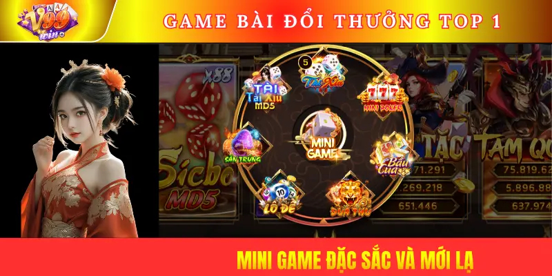 Mini game đặc sắc và mới lạ