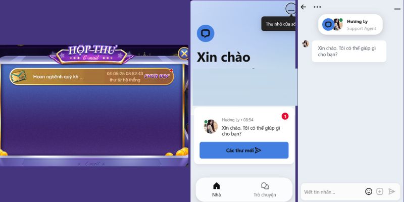 Người dùng kết nối với cổng game qua nhiều cách